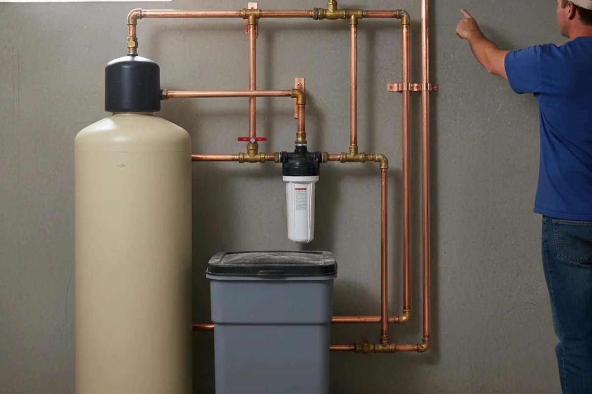 Whole-house water treatment system installed in Eagle